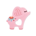 Dentinale In Silicone Elefante “LUCKY” Pink